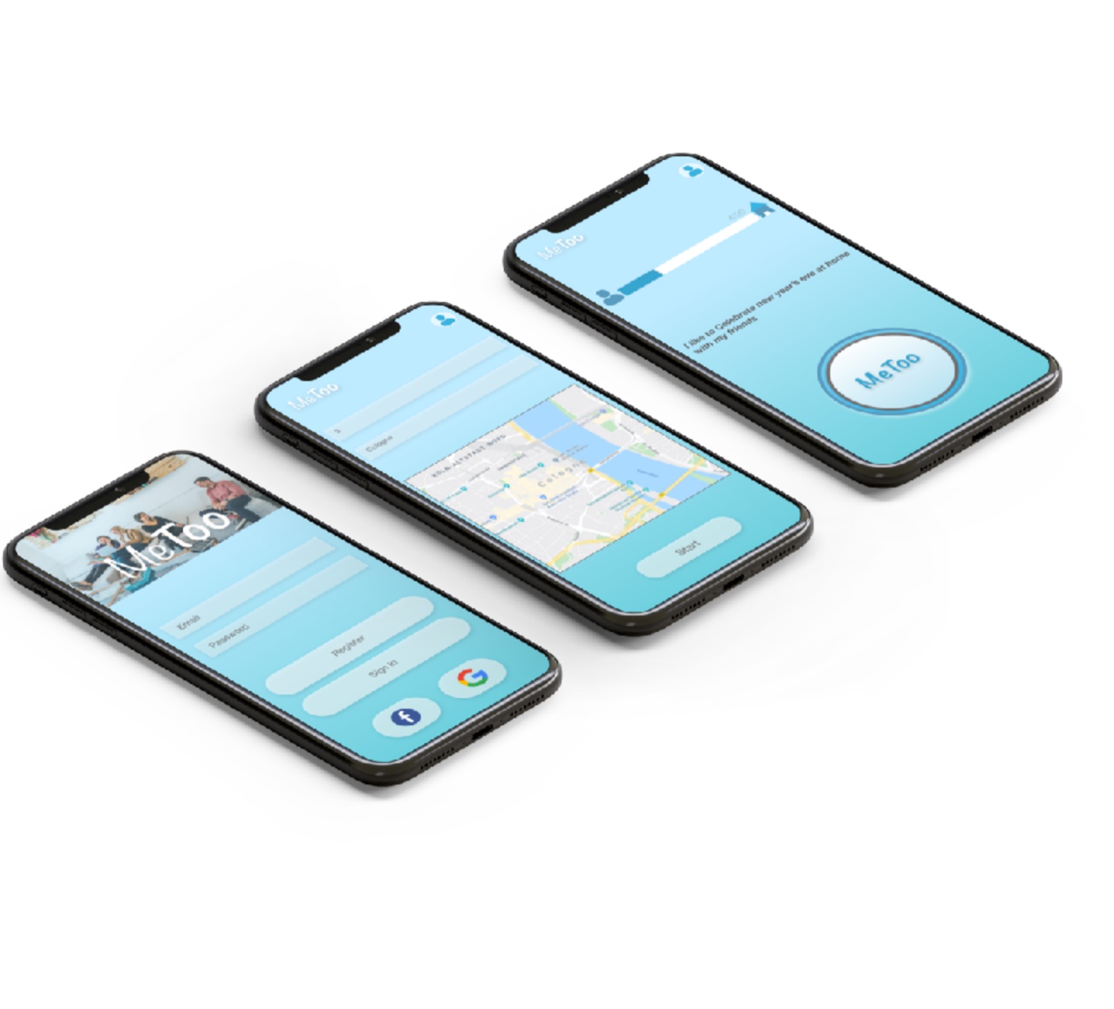 MeToo flatmate app